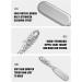 Meindin Pumice Stone Foot File | 2 in 1 Foot Rasp for Cracked Heel - Dead Skin Removal Professional Scrubber Callus Remover Multi Purpose Pedicure Tools Transparent Gray - Buy Online on GoSupps.com