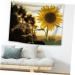 Zerodeko Floral Tapestry 2 Sets Sunflower Hanging Cloth Polyester (polyester) Household Hanging Pictures Floral Tablecloth 100X75cmx2pcs As Shownx2pcs - Buy Online on GoSupps.com