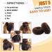 Extra Large Hair Bun Doughnut Ring in Brown - 5-6 Inches Wide for Bridal & Hollywood Style by Hair-So - Buy Online on GoSupps.com