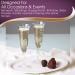 96 Disposable Crystal Cut Plastic Champagne Flutes - Unbreakable Clear Glasses for Parties and Events - 5.5oz - Buy Online on GoSupps.com