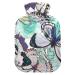 Hot water bottles with cover butterfly pattern blue hot water bags for pain relief warming hands hands feet warmer 2 liters