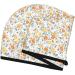 Hair Towel Wrap - Quick Drying Hair Turban with Button Floral Design for Effortless Drying - Buy Online on GoSupps.com