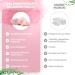 Puraja Rose Quartz Gemstones Set Natural Raw Healing Stones | Versatile Water Stones & Chakra Crystals | Varten 1000g Premium Quality - Buy Online on GoSupps.com