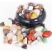500g Large Mixed Crystal Chips & Stones | Gemstone Drums Healing Stones Gift Boxed | Perfect for Crystal Charging - Buy Online on GoSupps.com