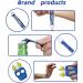 Women's Safety Keychain Set with Personal Alarm, Pom Pom, Lip Balm, Lanyard - Blue - Buy Online on GoSupps.com