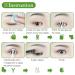 Invisible Slim Eyelid Tapes Stickers 300 Pairs - Medical-use Fiber Eyelid Strips for Instant Lift - Perfect for Hooded, Droopy, Uneven, Mono-eyelids - Green - Buy Online on GoSupps.com