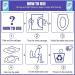 Biodegradable Disposable Plastic Toilet Seat Cover Disposable Paper Toilet Seat Covers Travel Pack Foldable Portable Waterproof and Non Slip Individually Wrapped (30 PCS) - Buy Online on GoSupps.com