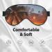 Sunset Hawaiian Palm Tree Eye Mask | Zero Eye Pressure Travel Blackout Sleeping Mask - Buy Online on GoSupps.com
