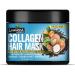 Collagen Hair Mask/After Shower Conditioner With Black Seed Oil Argan Oil & Shea Butter (Refreshing Peace) Nourishment for Gorgeous Tresses -100 gm