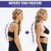 Moxita Posture Corrector for Women and Men - Adjustable Breathable Back Support for Pain Relief - S/M Beige - Buy Online on GoSupps.com
