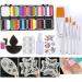 Face Painting Kit Body Paint Water Soluble Face Set Quick Drying Body Paint(3)