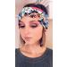 Dreshow 4-Piece Women's Elastic Headbands - Cute Soft Hair Accessories for Yoga Sports & Fitness - Pink White & Navy Blue - Buy Online on GoSupps.com