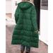 Hanxiulin Women's Fleece Jacket - Cozy Plush Winter Coat with Hood | Breathable Long Warm Bomber Jacket for International Shipping - Buy Online on GoSupps.com