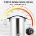 Jiangss 12L Wax Melter - Electric Wax Melting Pot for Candle Making | Soy Wax Melting Tank with Temperature Control (86 - 230 ) | 8L to 45L Capacity - Buy Online on GoSupps.com