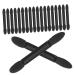 WOONEKY 50pcs Long Handle Eyeshadow Eye Makeup Brushes Eyeshadow Brush
