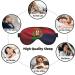 SSIMOO Portuguese Flag Sleep Mask - Adjustable Breathable Eye Mask for Comfortable Sleep | Shop Stylish Sleep Accessories Online - Buy Online on GoSupps.com