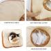1 Piece Of Toast Cat Collar Cute Pet Collar Adjustable Cat Cone Collar Cat Wound Anti-Licking Cervical Spine Protection Collar Suitable For Cervical Spine Protection And Postoperative Recovery - Buy Online on GoSupps.com