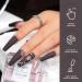 MAYCHAO 15ML Gel Nail Polish 1Pc Charcoal Black Gel Polish Soak Off UV LED Fall Nail Polish Nail Art Starter Manicure Salon DIY at Home 0.5 OZ - Buy Online on GoSupps.com