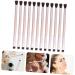 PLAFOPE 20pcs Double Brush Makeup Brush Eye Shadow Brush Double Head Eyeshadow Brush Miss Powder Cosmetic - Buy Online on GoSupps.com