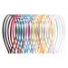 20 Pieces Colorful Fabric Overlay Slim Metal Headbands - Elastic Hair Ropes & DIY Tiara Accessories for Women - Buy Online on GoSupps.com