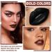 3 in 1 Black Lip Liner Pencil & Matte Lipstick Lip Gloss Set | Long-lasting Smudge Proof Makeup Kit - Velvet Goth (12# Black Magic - Buy Online on GoSupps.com