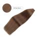 Sassina Double-Sided Tape in Hair Extensions - Real Chocolate Brown Seamless Skin Weft 45cm 20 Pieces 50g #3 - International Shipping Available - Buy Online on GoSupps.com