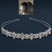 Bride Headband Rhinestones Crystal Hair Bands Bridal Wedding Headbands Bridesmaid Flower Girl Elegant Hair Accessories Prom Party Birthday Celebration Hairband for Women & Girls