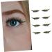 minkissy 16 Pairs False Eyelash Stickers Eyelashes Makeup Application Makeup Fake Lashes Eyeliner Strip Sticker Lash Tape Colored Duct Tape Beauty Stickers Glue Plastic Adhesive Strip - Buy Online on GoSupps.com