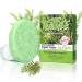 Tea Tree Shampoo Bar Rosemary Tea Tree Oil Bar for Hair Growth Cleanse Moisturize Nourish Natural Shampoo Bar for Itchy & Dry Scalp Suitable for All Hair Types 60g/2.1oz