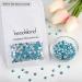 Beadsland 288 Piece Flat Back Rhinestones - Aquamarine SS30 Nail Crystals for Nail Art (6.4-6.6mm) - Buy Online on GoSupps.com