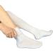 SYOLLAVE Extra Width Non-binding Knee High Socks - Ideal for Lymphedema, Bariatric, Diabetic Feet - 2 Pairs - Buy Online on GoSupps.com