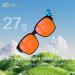 Goiteia Amber Orange Blue Light Blocking Fit Over Glasses for Men & Women - Large Frame Blue Blocker for Insomnia Migraine Relief & Light Sensitivity - Buy Online on GoSupps.com