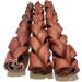 Braided Beef Collagen Sticks for Dogs *(12 INCH 3 Pack Jumbo 500 Grams)* - Long Lasting Collagen Chews - NO Odor - Rawhide Free - Bully Stick Alternative High Protein Dental Treats 1 count (Pack of 3) 3 - Buy Online on GoSupps.com