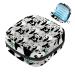 Women's napkin storage bag cute panda bamboo pattern portable women's binding pads storage bags female menstruation first period bag