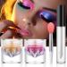 Scnvsi Two Colors Glitter Lip Set Glitter Makeup Lipstick Lip Gloss Glitter Lipstick Makeup Powder Set for Lips Nails Art - Buy Online on GoSupps.com