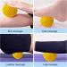 Nutabevr Massage Balls Set - Hedgehog Trigger Point & Fascia Ball for Relaxation Pain Relief & Stress Relief - Ideal for Legs Feet Hands & Back - International Shipping Available - Buy Online on GoSupps.com