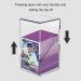 KKU 4 Pack Acrylic Card Deck Cases - Trading Card Storage Boxes for 400+ Sleeved Cards - Ideal for Sport Cards, MTG, and YuGiOh - Black/White/Blue/Red - Buy Online on GoSupps.com