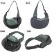 Pet Dog Cat Sling Carrier Bag Puppy Shoulder Carry Bag Hands Free Dog Front Carrier with Adjustable Shoulder Strap Pet Travel Carrier Tote Bag with Breathable Mesh Pouch for Outdoor Walking Subway Dark Grey - Buy Online on GoSupps.com