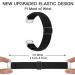 2Pack Elastic Watch Band for Fitbit Luxe | Adjustable Nylon Wristband Replacement | Black-White - Buy Online on GoSupps.com