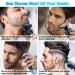 Handsomeface Electric Razor for Men - Wet/Dry Waterproof Rotary Shaver, Cordless USB Rechargeable - Perfect Gift for Husband and Dad - Grey - Buy Online on GoSupps.com
