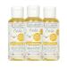 EVOLUDERM - Baby Sweet Almond Oil - Nourishes - Softens - Protects - 100 ml - 99.6% Natural Origin - Vegan - Made in France - Pack of 3 x 100 ml