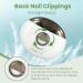 Electric Nail Clippers for Adults Nails Blanking Sanding with Nail Scraps Storage Safety Electric Nail Clippers Rechargeable Fingernail Trimmer for Adult Seniors Baby - Buy Online on GoSupps.com