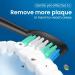 Replacement Toothbrush Heads 10 Pack for AquaSonic Black Series & Vibe Series - Compatible High Quality Durable Electric Toothbrush Accessory - Buy Online on GoSupps.com