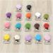 LIXBD 17pcs Round Metal Pacifier Clips | Durable Metal Holder Clips for Pacifiers & Dummies - International Shipping Available - Buy Online on GoSupps.com