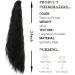 Ponytail Extensions Extensions Ponytail Hairpiece for Women Heat Resistant 24inch Synthetic Ponytail Long Wavy Black Claw Clip Ponytail Braid In Hair for Women(NMW1047-13) - Buy Online on GoSupps.com