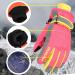 XTACER Kids Ski Snow Gloves - Pink Medium | Winter Warm Cold Weather Gloves for Boys Girls - Buy Online on GoSupps.com