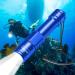 ORCATORCH D520 Scuba Dive Light 1000 Lumens Waterproof Diving Torch Submarine Diving Lights Underwater Diving Flashlight (Blue)