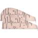 Super Absorbent Heart Rate Pink Hair Towel 2 Pack | Quick Dry Hair Turbans for Women & Girls - Buy Online on GoSupps.com