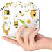 Buy Honeybee-Blumen Women's Portable Menstrual Cup Bag | Zippered Napkin Storage for Teens & Women - Buy Online on GoSupps.com