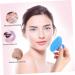 FRCOLOR 2 x Cleaning Brush Makeup Removal Bath Sets Silicone Face Cleanser Silicone Face Massage Brush Cheek Silica Gel Water Drops - Buy Online on GoSupps.com